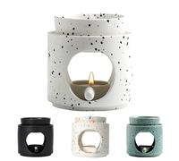 Lampada profumata Tealight, lampada profumata per oli essenziali, candela calda, lampada aromatica in ceramica, lampada scalda candela, diffusore di profumi, fornelli per oli essenziali, olio