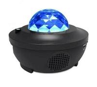 LAMPADA PROIETTORE DI STELLE CASSA BLUETOOTH LUCE NOTTURNA LED MUSICA CIELO