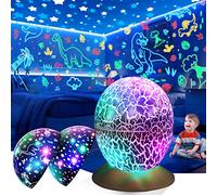 Lampada Proiettore Dinosauri per Bambini, Regalo 3-8 Anni