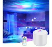 Lampada Proiettore Stelle,LED Proiettore Cielo Stellato Lampada, Proiettore cielo Stellato,LED Luce Rotante Nebulosa con Timer e Telecomando,per Bambini/Adulti/Regalo/Decorazioni
