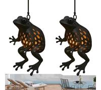 Lampada Rana - Lampada Carina Resistente Alle Intemperie | Rana Calda Decorazioni Esterne,Per Patio Giardino Recinto Albero Sentiero Paesaggio Casa Interno Festa Vacanza