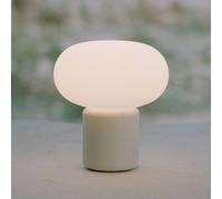 Lampada ricaricabile New Works Karl-Johan, grigio chiaro, IP65 New Works