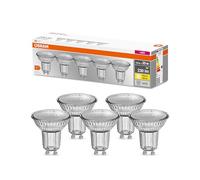 OSRAM Lampadina LED BASE PAR16 35 36° luce calda GU10 - Conf. da 5