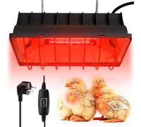 Lampada Riscaldante A Infrarossi,Lampada Riscaldante Per Pulcini Da 175 W,Riscaldatore Per Pollai,Lampada Riscaldante Per Cuccioli Per Polli,Cani,Maiali,Mammiferi E Tartarughe