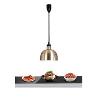 Lampada riscaldante for alimenti Lampada riscaldante for alimenti commerciale Lampada riscaldante for alimenti sospesa da 11,4 pollici di diametro for mensa, cucina, ristorante(F)