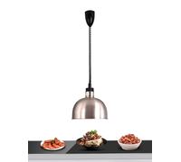 Lampada riscaldante for alimenti Lampada riscaldante for alimenti commerciale Lampada riscaldante for alimenti sospesa da 11,4 pollici di diametro for mensa, cucina, ristorante(C)