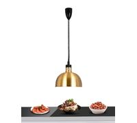 Lampada riscaldante for alimenti Lampada riscaldante for alimenti commerciale Lampada riscaldante for alimenti sospesa da 11,4 pollici di diametro for mensa, cucina, ristorante(E)
