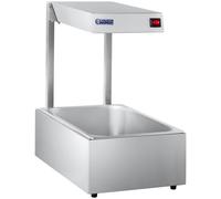 Royal Catering B-WARE Lampada riscaldante per alimenti - 500 W - Contenitore GN 1/1 RCWB-500