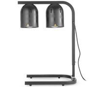 HENDI Scaldavivande a lampade infrarosse, Alluminio, negro