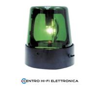 HQ-Power Faro con 108 LED, migliora la sicurezza e la visibilità, velocità di rotazione regolabile, alimentatore/caricatore incluso, a risparmio energetico, 14 V CC, arancione