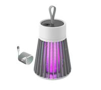 Lampada scacciamosche ricaricabile USB, impermeabile, per esterni e interni, per casa, cattura e rimuove zanzare, mosche e insetti volanti