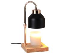 Lampada Scaldacandele In Legno Con Timer Lampada da Tavolo Stilosa per