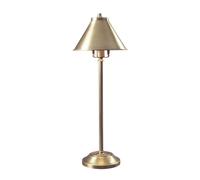Lampada Scrivania Industrial Nordico Provence Acciaio Ottone Antico 1 Luce E14 [EEK: A++]