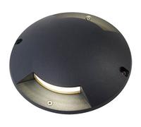 Lampada Segna Passo a Due 2X1W a Led Colore Grigio Grafite per Esterno Linea