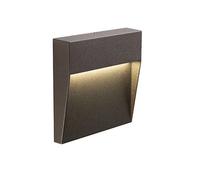 Lampada Segna Passo da Esterno a LED 3W 3000K Sovil Marrone