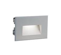 Lampada Segna Passo Rettangolare da Incasso a Parete a LED 3W 3000K Sovil