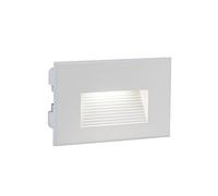 Lampada Segna Passo Rettangolare da Incasso a Parete a LED 3W 3000K Sovil
