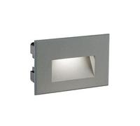 Lampada Segna Passo Rettangolare da Incasso a Parete a LED 3W 3000K Sovil