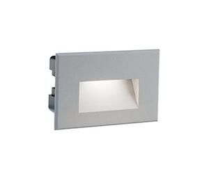 Lampada Segna Passo Rettangolare da Incasso a Parete a LED 3W 3000K Sovil