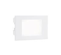 Lampada Segna Passo Rettangolare da Incasso a Parete a LED 3W 4000K Sovil Bianco