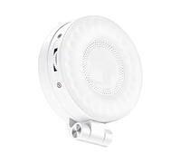 Lampada selfie portatile - ABS + elettronica 7,6 x 6,4 x 2,4 cm | Anello luminoso ricaricabile, a clip, 3 modalità di illuminazione, riempimento magnetico, luminosità regolabile, illuminazione per