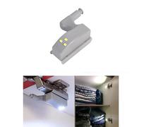 LAMPADA SENSORE ANTA LED LUCE ARMADIO MOBILE CERNIERA PULSANTE AUTOMATICO