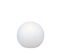 Lampada Sferica Da Giardino Con Cavo Spina Bianca IP65 E27 LED 6500 K Ø 50 Cm [EEK: F]
