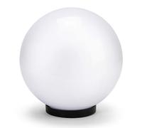 LAMPADA SFERICA ESTERNA E27 250MM BIANCA GIARDINO LUCE DECORATIVA APOLUX