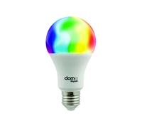 Lampada smart wi-fi led goccia dom-e rgb+w dynamic e27