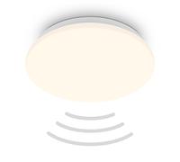 LAMPADA SOFFITTO LED SENSORE MOVIMENTO LUCE BIANCA CALDA 12W MODERNA INTERNO