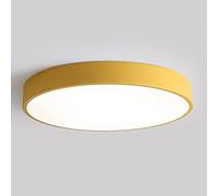 Lampada Soffitto LED Tricolore Plafoniera Incasso 3000k/4000k/6500kLED Luce Piatta Macaron Rotonda Ultrasottile Minimalista Colori Luce Piatta Apparecchio Illuminazione Rotondo Moderno Piatto
