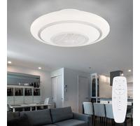 Lampada Soffitto Ventilatore da Cct Telecomando Luci Diurne Vento Del Radiatore [EEK: Non valutato]