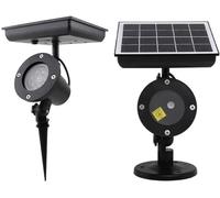 Lampada Solare A Fiocco di Neve USB Lampada da Prato Impermeabile per Esterni A Colori Fiocco di Neve Lampada A Energia Solare Proiettore LED Lampada Solare per Feste di Natal, Color Snowflakes