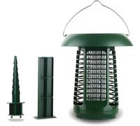 Lampada Solare Antizanzare Multifution A Energia Solare Mosquito Bug Zapper Killer Trappola Lampada per Giardino All'aperto