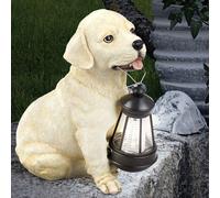 Lampada Solare Cane Giardino Luce Decorativa Lanterna per Esterni 1xLED H 25 CM [EEK: Inaditato]