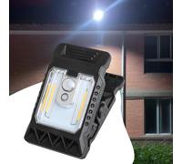Lampada solare da esterno con 3 modalità di illuminazione per recinzione da