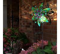 Lampada Solare Da Giardino LED A Vento Colorata Decorativa [EEK: Non valutato]