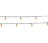 LAMPADA SOLARE DA GIARDINO LUMISKY Festy White, Giallo caldo, Nero