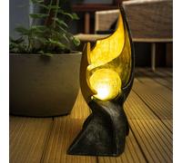 Lampada Solare Decorazione Giardino Esterni LED Fiamma Effetto Fuoco Luci