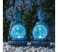 Lampada Solare Esterni da Giardino IP44 Batteria Cambio Colore Bianco Caldo LED [EEK: Non valutato]