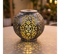 Expo Börse Lampada solare per esterni Sfera orientale LED a sospensione per patio