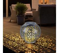 Lampada Solare Esterno a Sospensione Patio da Tavolo Orientale Sfera LED [EEK: Non valutato]