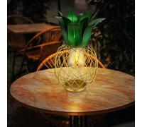Lampada Solare Esterno Giardino Ananas Multicolore Verde Intemperie LED [EEK: Inaditato]