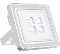 lampada solare, Faretto da giardino for esterni a piena potenza da 10W 20W 30W 50W 100W IP65 AC 220-240V Proiettore a LED Faretto for illuminazione da giardino for esterni a piena potenza(2pcs 100w,Co