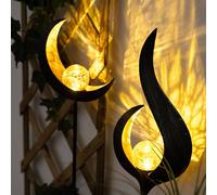 Lampada Solare Fiamma Giardino Solarstab Decorazione per Esterno IN Bocca Design