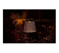 Lampada solare - GARDEN ID Gold - Ø12 h70 cm - Autonomia 6-8 ore - Piede stabilizzatore - Tasto on/off - Senza cablaggio - Batteria AAA.