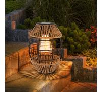 Lampada Solare Lampada da Giardino Esterna LED Lanterna Boho Balcone Pendenti [EEK: Non valutato]
