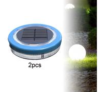 Lampada Solare LED Galleggiante Luci Per Vasca Piscina Giardino Luce Bianca