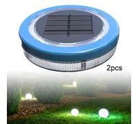 Lampada Solare LED Galleggiante Luci Per Vasca Piscina Giardino Luce Bianca