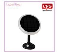 LAMPADA SOLARE LED SMD2835 DA ESTERNO 2IN1 LUMINA GARDEN S LUCE QUADRA EL108